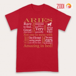 Aries Romantic Premium T-Shirts - Shop pretty horoscope for parents
