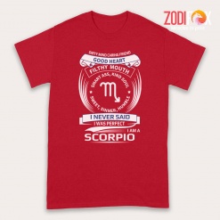 affordable Scorpio Smart Premium T-Shirts