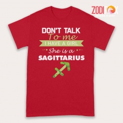 cool Sagittarius Girl Premium T-Shirts