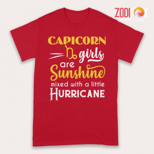 cool Capricorn Girl Premium T-Shirts