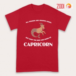 cool The Best Are Born As Capricorn Premium T-Shirts