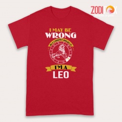 dramatic I'm A Leo Premium T-Shirts