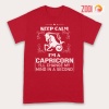 special Keep Calm, I'm A Capricorn Premium T-Shirts