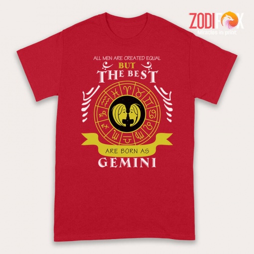 cool Men Are Created Equal Gemini Premium T-Shirts