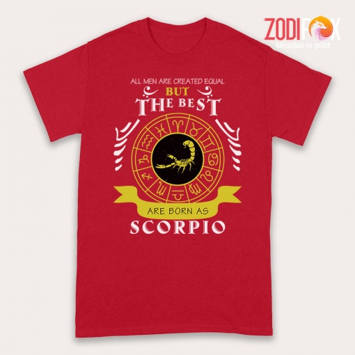 cool Men Are Created Equal Scorpio Premium T-Shirts