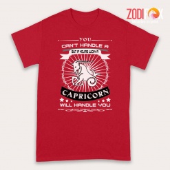 wonderful Capricorn Will Handle You Premium T-Shirts