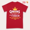 great Queens Are Born As Virgo Premium T-Shirts
