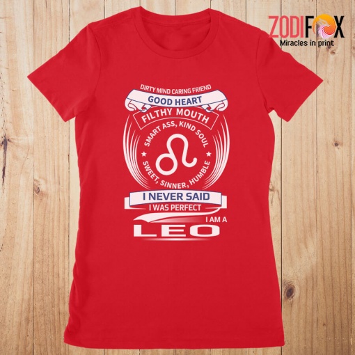 funny Leo Smart Premium T-Shirts