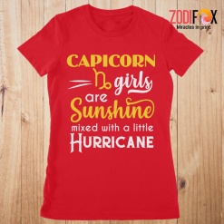 funny Capricorn Girl Premium T-Shirts