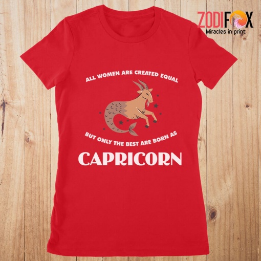 funny The Best Are Born As Capricorn Premium T-Shirts