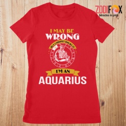cool I'm An Aquarius Premium T-Shirts