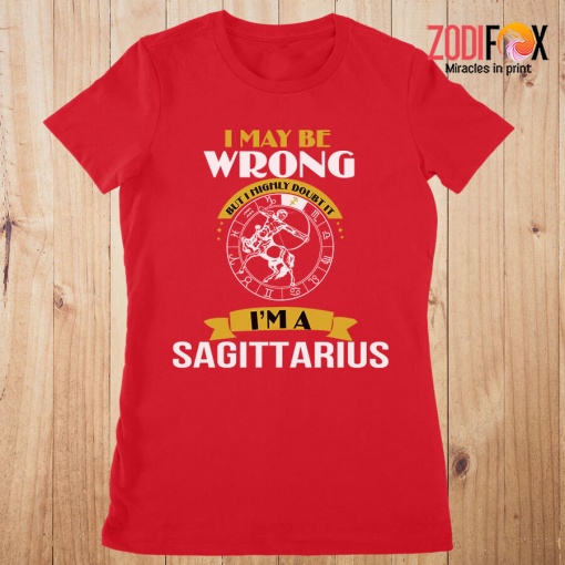 funny I'm A Sagittarius Premium T-Shirts