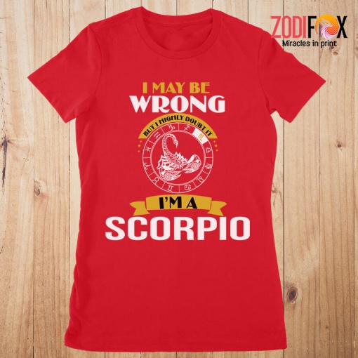 awesome I'm A Scorpio Premium T-Shirts