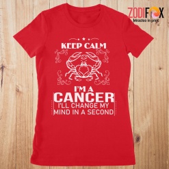 meaningful Keep Calm, I'm A Cancer Premium T-Shirts