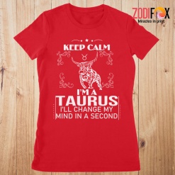 unique Keep Calm, I'm A Taurus Premium T-Shirts