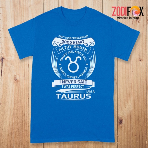 cute Taurus Heart Premium T-Shirts