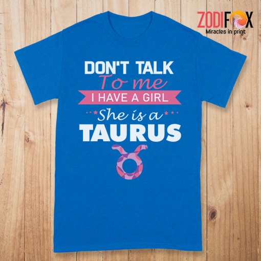 cute Taurus Talk Premium T-Shirts