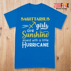 funny Sagittarius Girl Premium T-Shirts