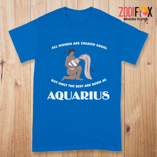 cute Aquarius Women Premium T-Shirts