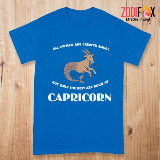pretty The Best Are Born As Capricorn Premium T-Shirts