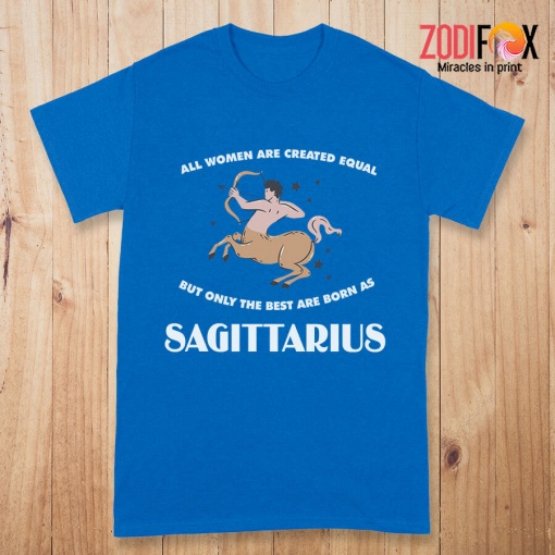 pretty The Best Are Born As Sagittarius Premium T-Shirts