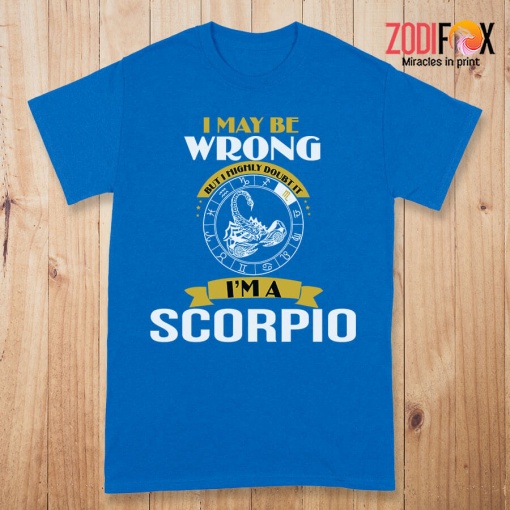 personality I'm A Scorpio Premium T-Shirts