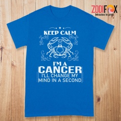 pretty Keep Calm, I'm A Cancer Premium T-Shirts