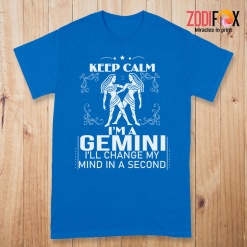 cute Keep Calm, I'm A Gemini Premium T-Shirts