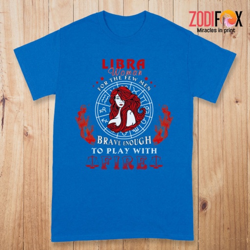 cute Play With Fire Libra Premium T-Shirts