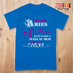 lovely I'm An Aries Mom Premium T-Shirts