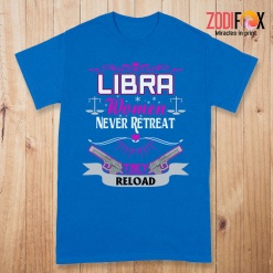 pretty Libra Women Never Retreat Premium T-Shirts