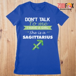 lovely Sagittarius Girl Premium T-Shirts