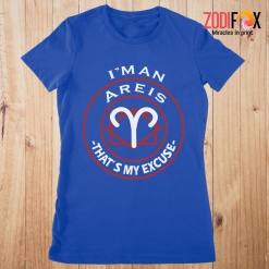 lovely That's My Excuse Aries Premium T-Shirts