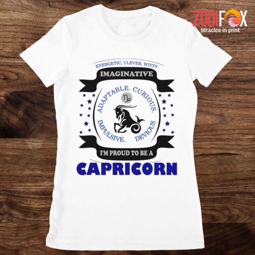 favorite I'm Proud To Be A Capricorn Premium T-Shirts