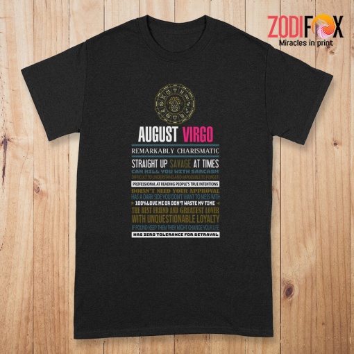 nice August Virgo Remarkably Premium T-Shirts