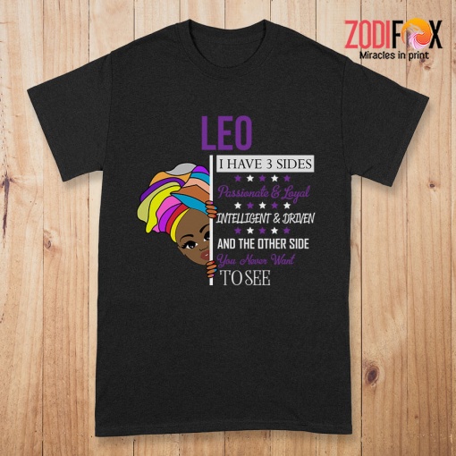 personality Loyal Intelligent Leo Premium T-Shirts