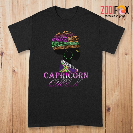 cute Sophisticated Capricorn Premium T-Shirts