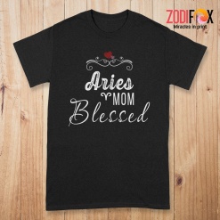 nice Aries Mom Blessed Premium T-Shirts