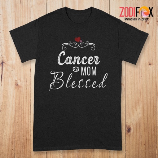 nice Cancer Mom Blessed Premium T-Shirts