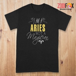 interested I Am An Aries Not A Magician Premium T-Shirts - ARIESPT0292