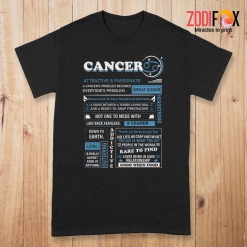great A Cross Between A Tender Cancer Premium T-Shirts