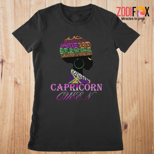 pretty Sophisticated Capricorn Premium T-Shirts