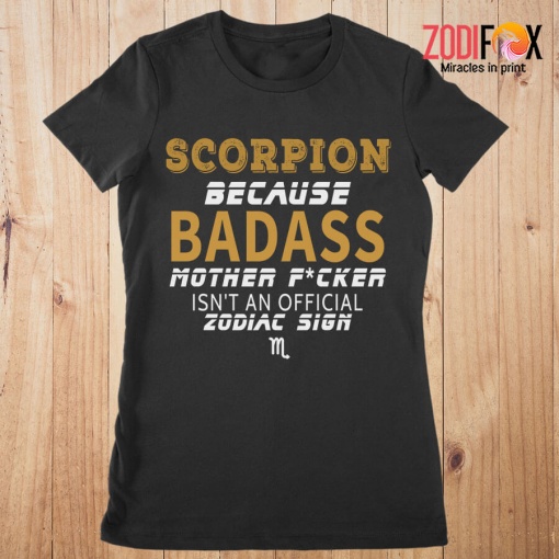interested Isn't An Official Zodiac Sign Scorpio Premium T-Shirts