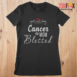 interested Cancer Mom Blessed Premium T-Shirts