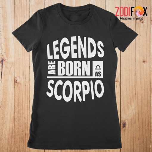 best Legends Are Born As Scorpio Premium T-Shirts