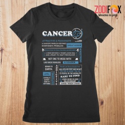 wonderful A Cross Between A Tender Cancer Premium T-Shirts