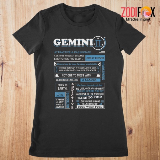 great A Cross Between A Tender Gemini Premium T-Shirts