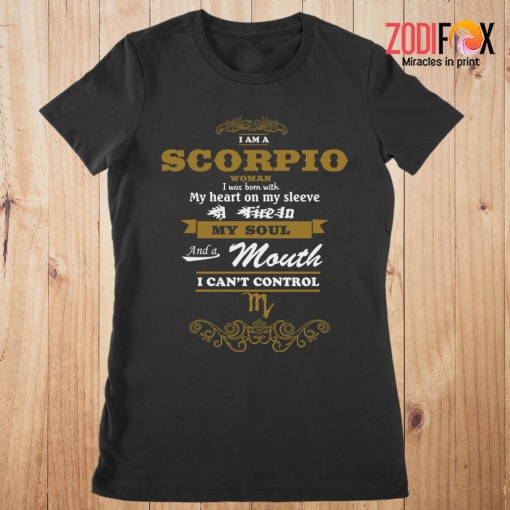 great I Am Scorpio Woman Premium T-Shirts