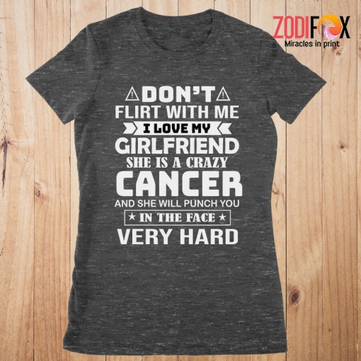 nice She Is A Crazy Cancer Premium T-Shirts