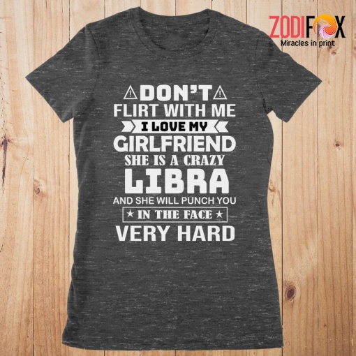personality She Is A Crazy Libra Premium T-Shirts